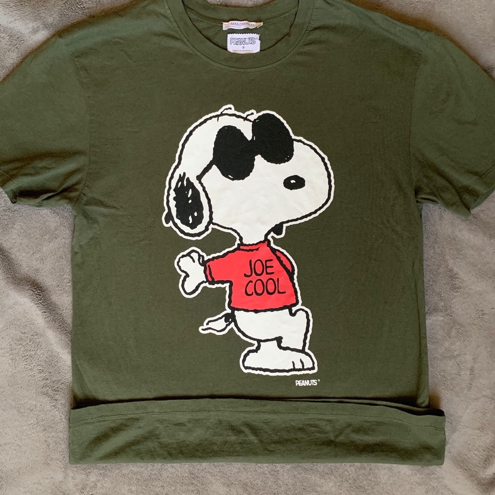 Zara x Peanuts Oversized Women's T-shirt